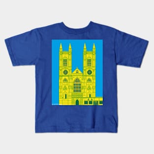 Westminster Abbey London Kids T-Shirt